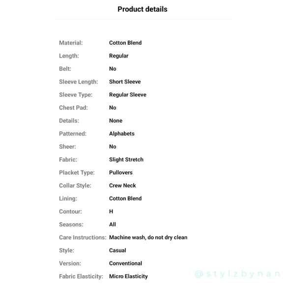 Did You Know... Crew Neck Graphic Tee - Picture 3 of 7